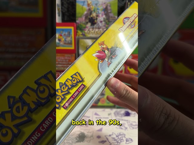 What's Inside A Vintage Pokemon Zapdos Gift Box?