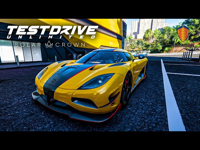 Experience Solar Crown: Koenigsegg Agera RS Test Drive