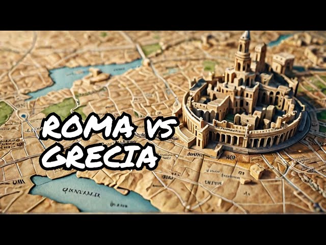 ¿Cómo ROMA 🏛️ y GRECIA 🇬🇷 se conquistaron mutuamente? - El Mapa de Sebas