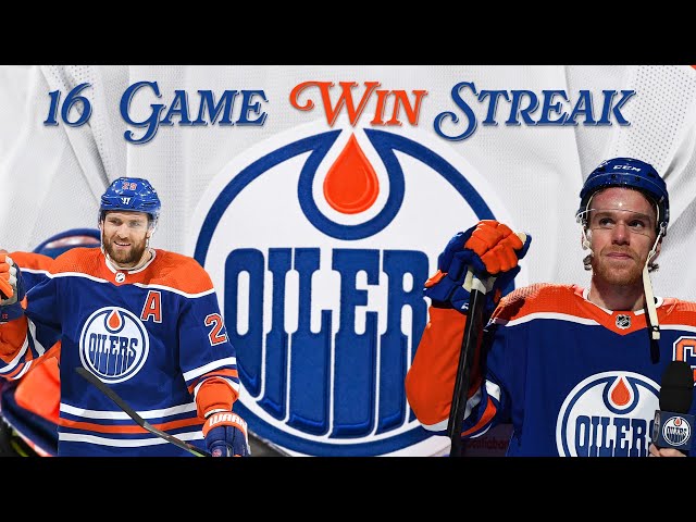 Rewatch the Oilers historic 16-Game Win Streak