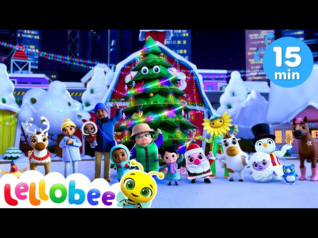 Christmas Markets at Lellobee City Farm | Songs and Cartoons | Best Videos for Babies