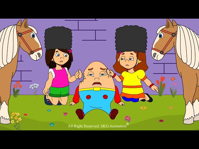 HUMPTY DUMPTY SONG I Nursery Rhymes I Songs For Kids I Children Songs I Baby Songs By SKG Animation