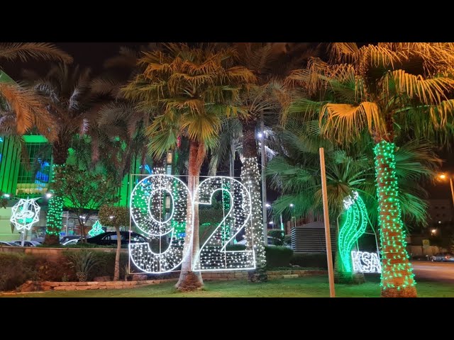 Saudi National Day 2024 Fantastic Road view |94National  Day Celebration|Riyadh