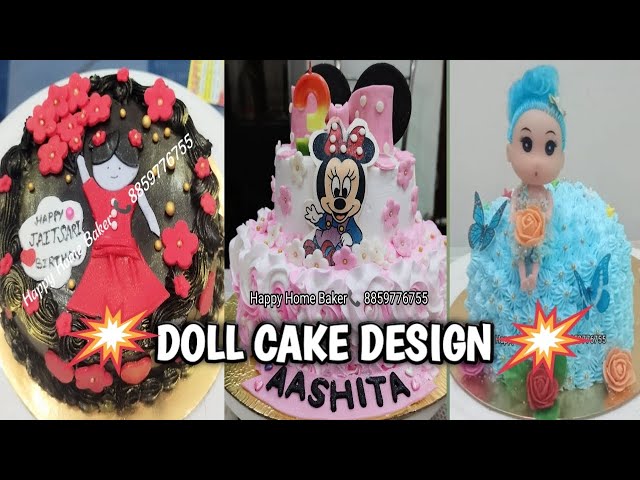 Doll Cake Designs/ New doll cake designs/ #thegoodcheffhappy #trending #cake #dollcake