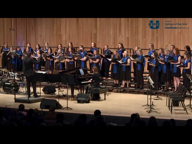 “Un Canadien Errant” arr. Mark Sirett, Utah State University Sapphire Singers