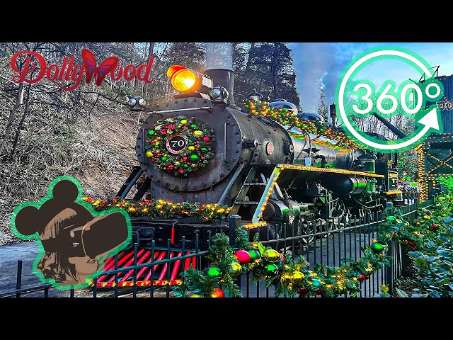 360º Ride on the Dollywood Express Train