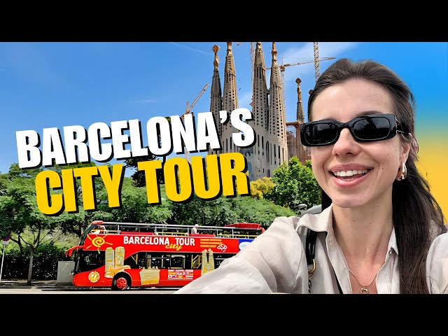 Barcelona City Tour:  Hop On Hop Off Bus and Food Tour!