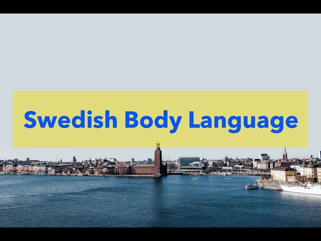 Swedish Body Language - Martin Semerad | Body Language Coach