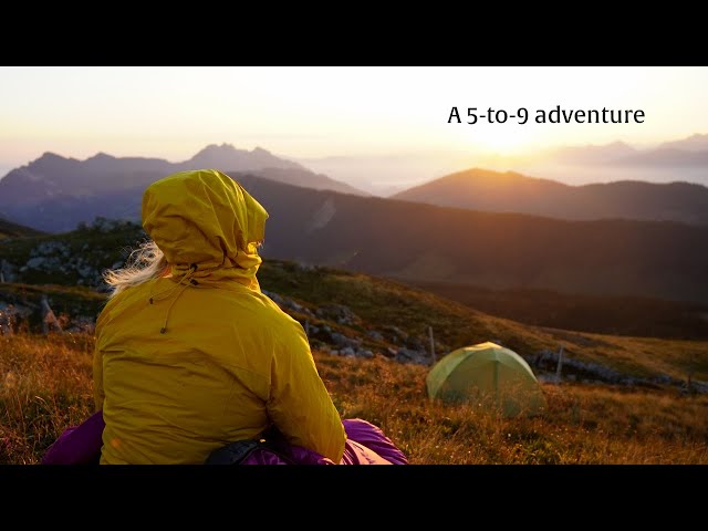 Wild camping: A 5-to-9 Adventure | Switzerland