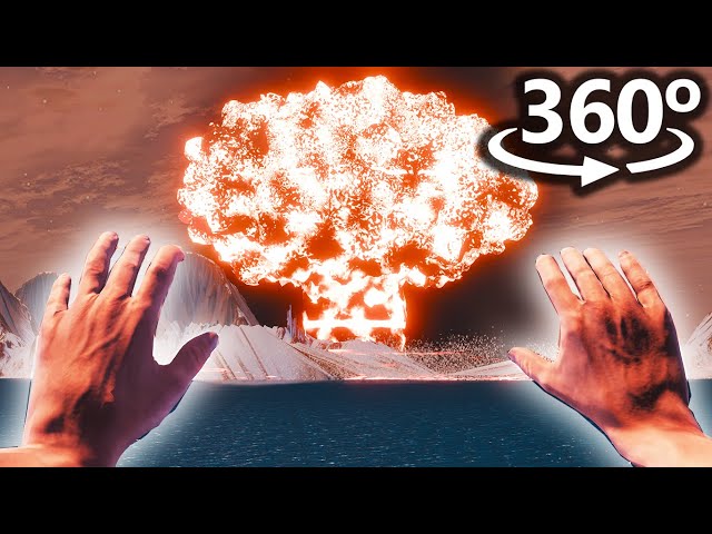 ATOMIC BOMB in 360° | VR / 4K 😧