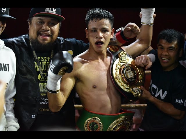 MUHAMAD RIDHWAN BECOMES UBO WORLD SUPER-FEATHERWEIGHT CHAMPION