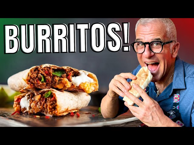 BURRITO all'ITALIANA! Come fare un Burrito STREPITOSO! Ricetta di Chef Max Mariola