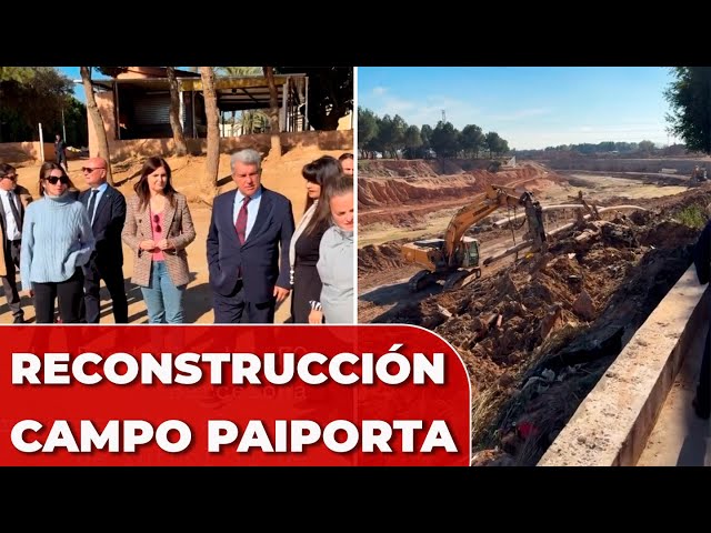 La FUNDACIÓN FC BARCELONA reconstruirá el CAMPO DE FÚTBOL de PAIPORTA