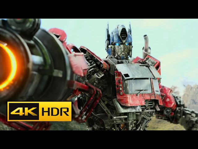 Transformers Rise of the Beasts (2023) | The Switchback Chase in 4k HDR