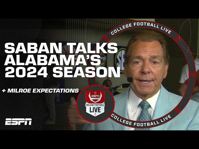 Nick Saban previews Kalen DeBoer’s first season as Alabama’s head coach | College Football Live