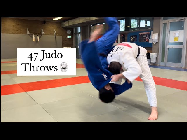 I throw every Judo Throw I know from the GOKYO and more - 47 Techniques!!