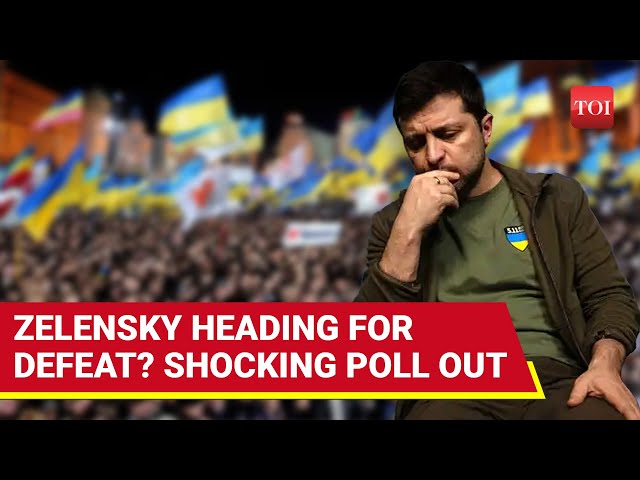 Zelensky Stares At Embarrassing 'Defeat'; Crushing Poll Numbers Out After Trump's Dictator Jibe