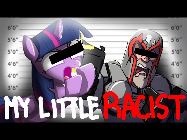 Drawn Together voice actors cursing but Twilight Sparkle gets Racist (an animation)