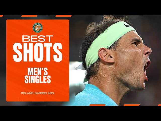 Men's singles best shots | Roland-Garros 2024