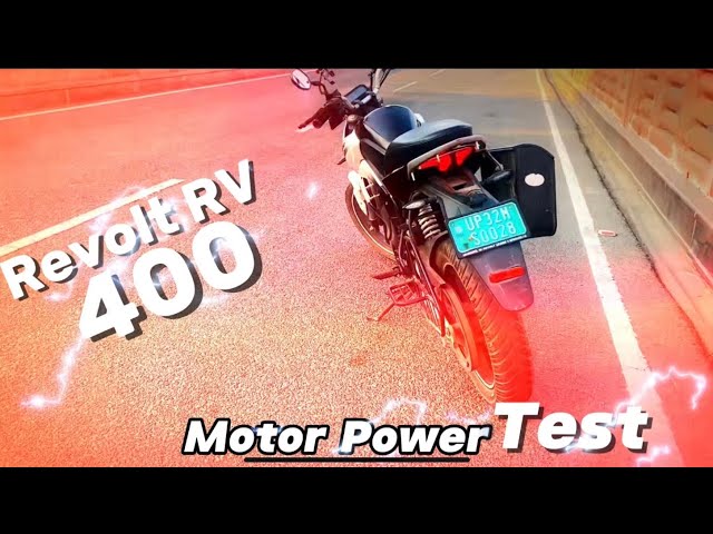 REVOLT RV400 Top Variant Motor की Power | Revolt Bike Top Speed @ Average test |  #revoltrv400review