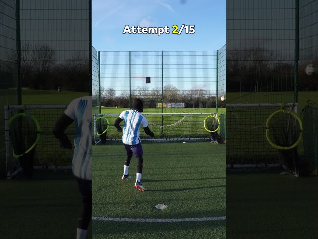 Trying to Master Messi's Power Shooting Technique🎯⚽️