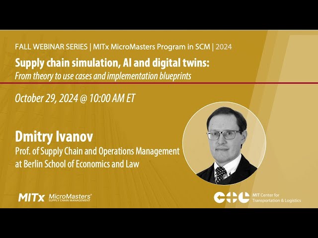 Supply chain simulation, AI and digital twins: theory to use cases and implementation blueprints