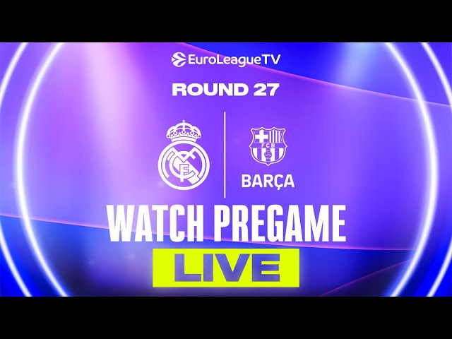 Watch more on EuroLeague TV | Real Madrid vs Barcelona | Pre-Game ATMOSPHERE