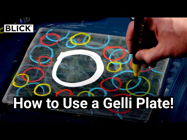 Learn How to use a Gelli Plate!