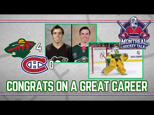 TRAPPED To Death By The Wild 4-0...Fleury Says GOODBYE to Montreal With A Shutout!