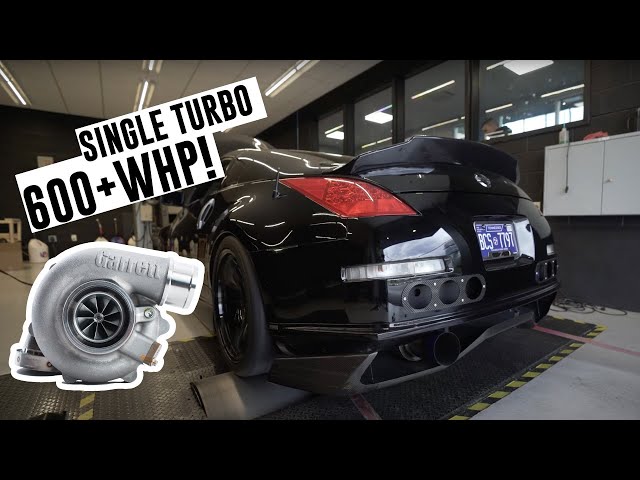 Alex's 2003 350Z Built Motor & Single Turbo Dyno