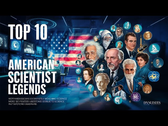 Top 10 American Scientist Legends(documentary)Scientist legends American..........