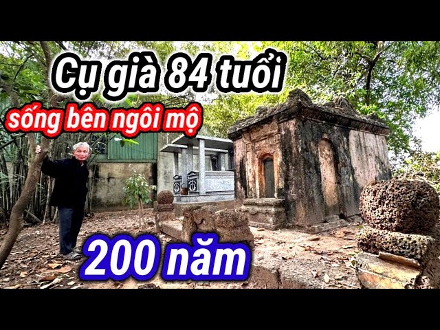 Ngôi mộ cổ 200 năm như một ngôi nhà nằm lặng lẽ giữ làng quê