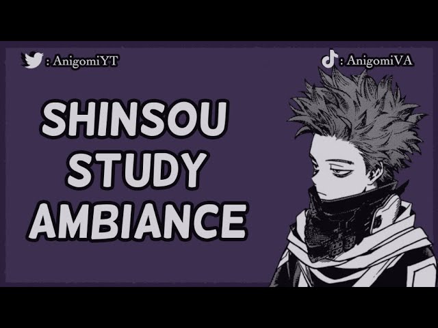 Shinsou Studying Ambience - MHA Character Comfort Audio