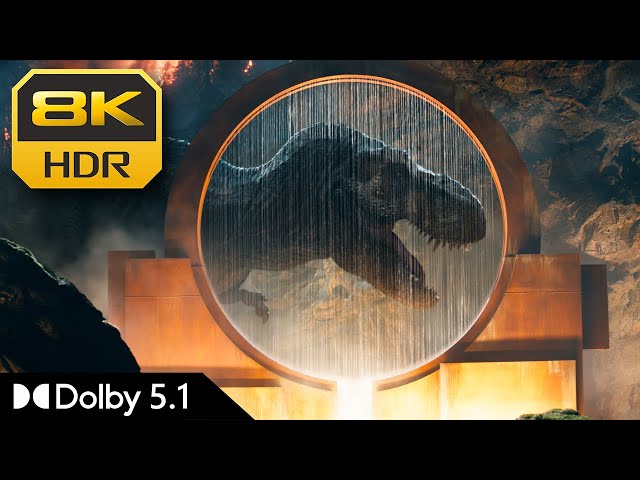 8K HDR | Final Battle (Jurassic: World Dominion) | Dolby 5.1