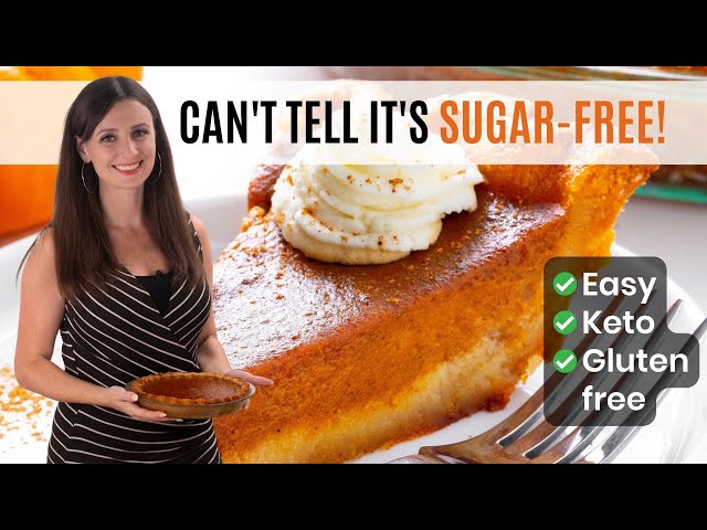 You’ll Never Know It’s Sugar-Free: KETO PUMPKIN PIE