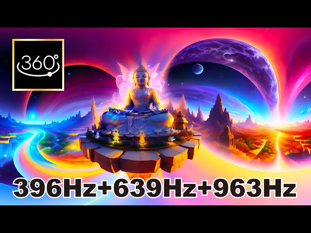 Buddha Meditation Frequencies 396Hz, 639Hz, 963Hz