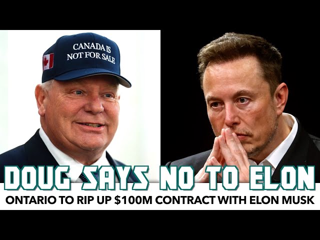 Ontario To Rip Up $100M Contract With Elon Musk