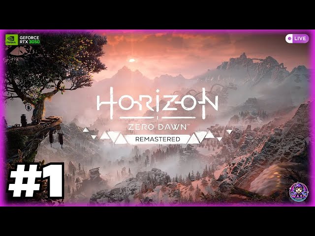 Horizon Zero Dawn Remastered - Part 1 | Aloy’s Epic Journey Begins! 🌄🎯