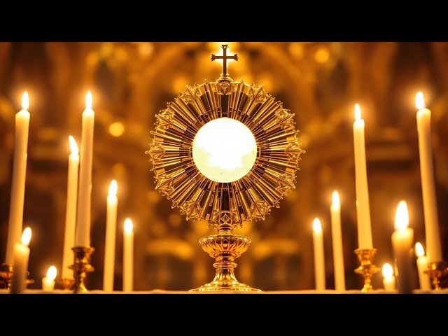 Eucharistic Adoration with Gregorian Chants Ambience | Healing and protection Chants 31-10