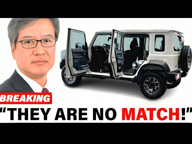 2025 Suzuki Jimny 5-Door SUV - CHEAP 4x4 for Off-Road Adventures