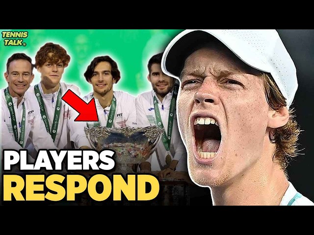 Sinner, Berrettini Respond after Davis Cup 2024 | Tennis News