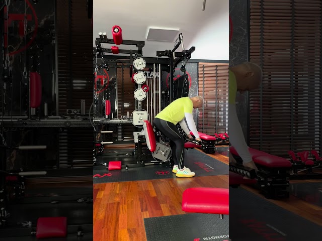 ULTIMATE HOME GYM - The Best Back Exercise on TYTAX Machine | Strengthen Your Back! #motivation