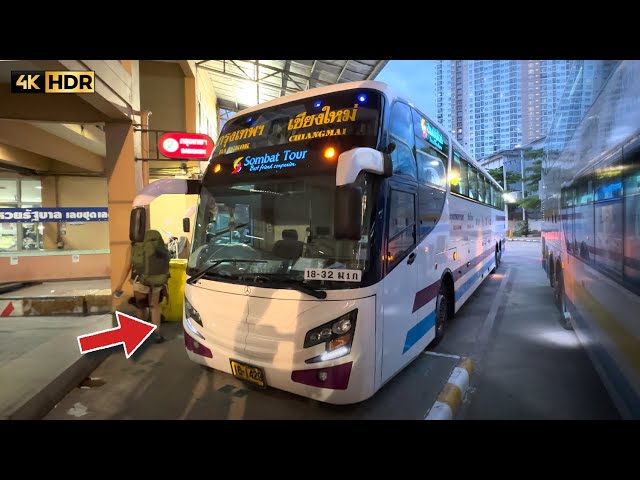 Thailand's Finest Overnight Bus, Only 20 Seats $27 | Chiang Mai to Bangkok