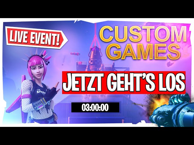 🛑LIVE: 💥SOLO/DUO/TEAMS CUSTOM Games💥- ABOZOCKEN😲 - Fortnite Battle Royale - Deutsch