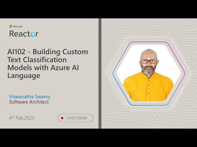 AI102 - Building Custom Text Classification Models with Azure AI Language