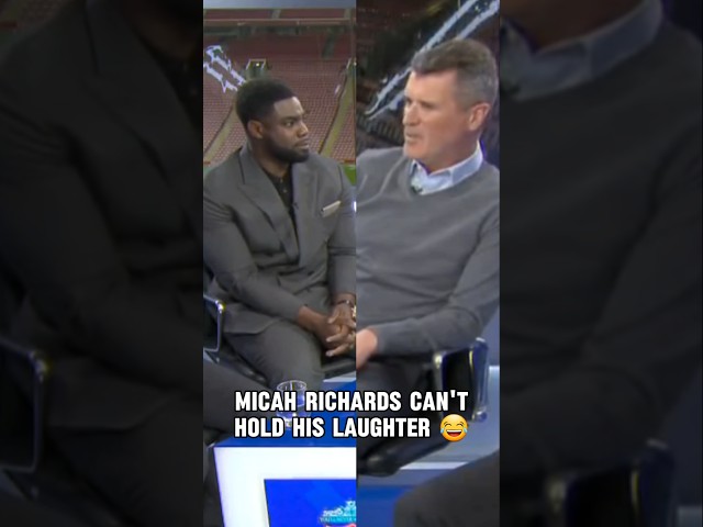 Roy Keane and Micah Richards 😂