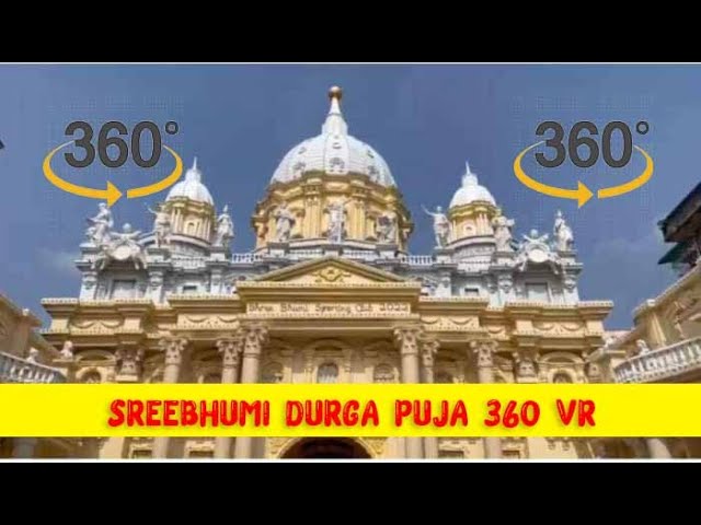 Sreebhumi Sporting Club 360 VR Durga Pujo | 5.7K resolution | Virtual Reality Durga Pujo |