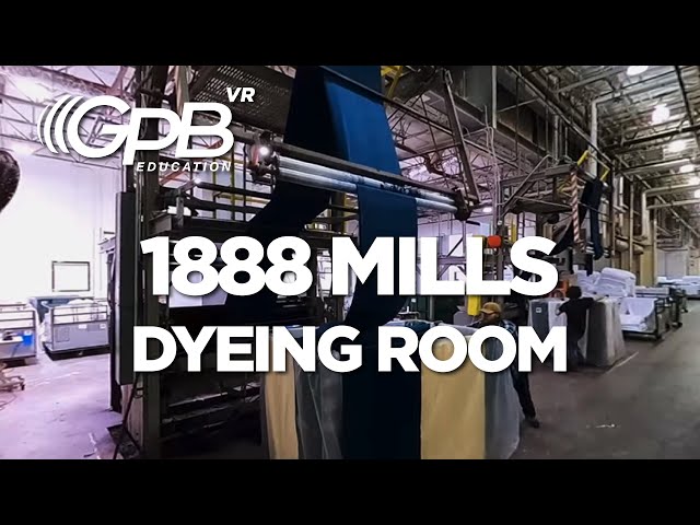 Dyeing Room: 1888 Mills | Georgia Cotton VR 360