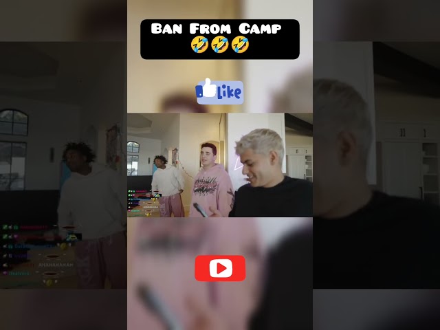 Ban From Camp #funny #viralshort #shorts #trending #subscribe #fun #shortvideo #shortsvideo