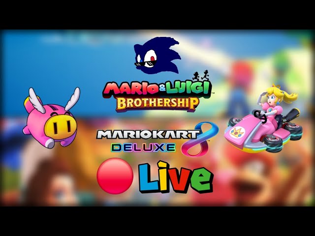 Mario & Luigi Brother Ship + Mario Kart 8 Deluxe Stream 3 | Dynamic Duo Domination